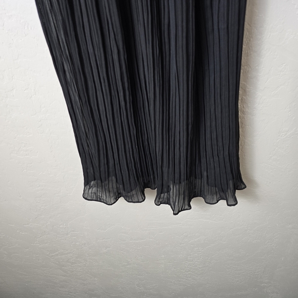 Secret Treasures Satin Vtg  Slip Dress  Coquette Whimiahygoth Dark Fairy  Y2K L - Picture 10 of 11